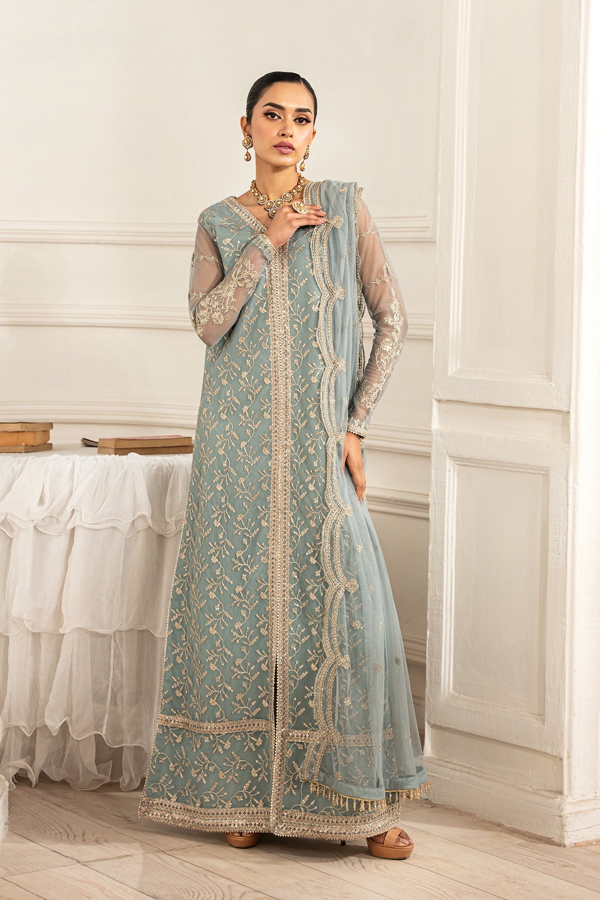 Zarif | Formal Edit 25 | ZFE-01 LYDIA -  Zarif Ladies Clothes - Original Designer Dress - House of Maryam