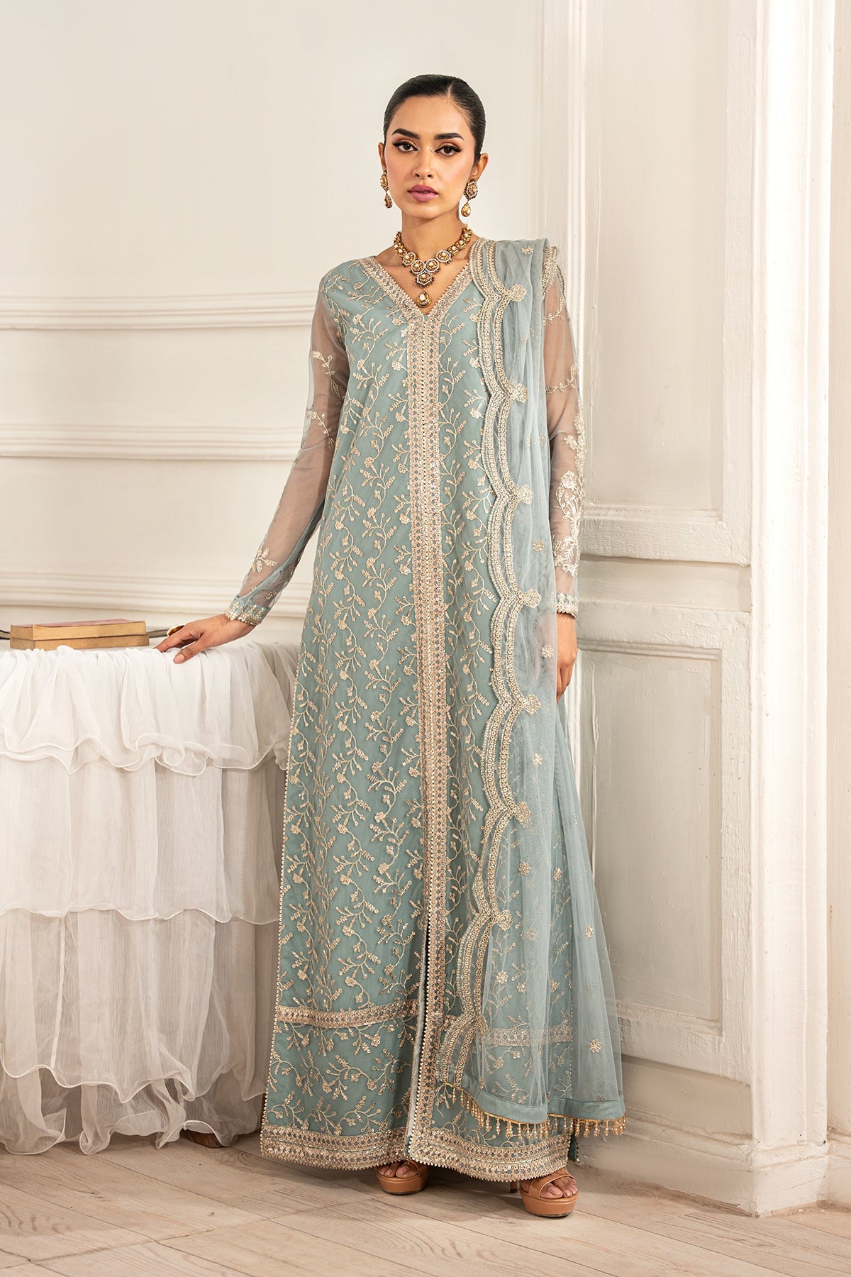 Zarif | Formal Edit 25 | ZFE-01 LYDIA -  Zarif Ladies Clothes - Original Designer Dress - House of Maryam