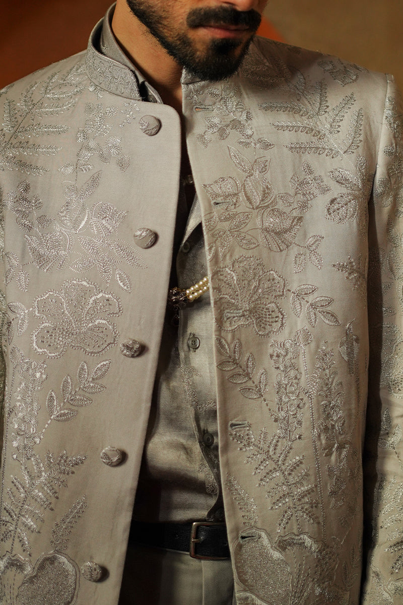 Republic By Omar Farooq | Bandhgala Suit | "Jafar" Prince Jacket -  Republic by Omar Farooq Bandhgala Suit - Original Designer Dress - House of Maryam