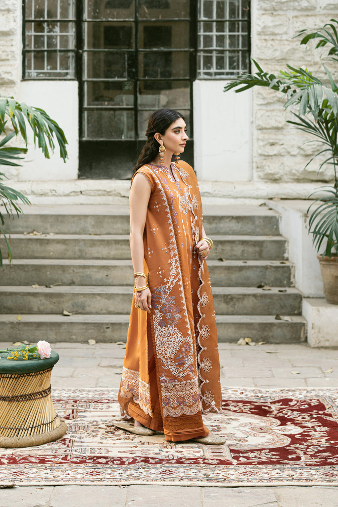 Florent | Eid Edits Luxury Lawn | FEE-6A -  Florent Ladies Clothes - Original Designer Dress - House of Maryam