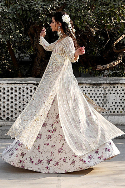 Maryams | Zeenat Luxury Formals | White Orchid - Z-01 -  Maryams Ladies Clothes - Original Designer Dress - House of Maryam