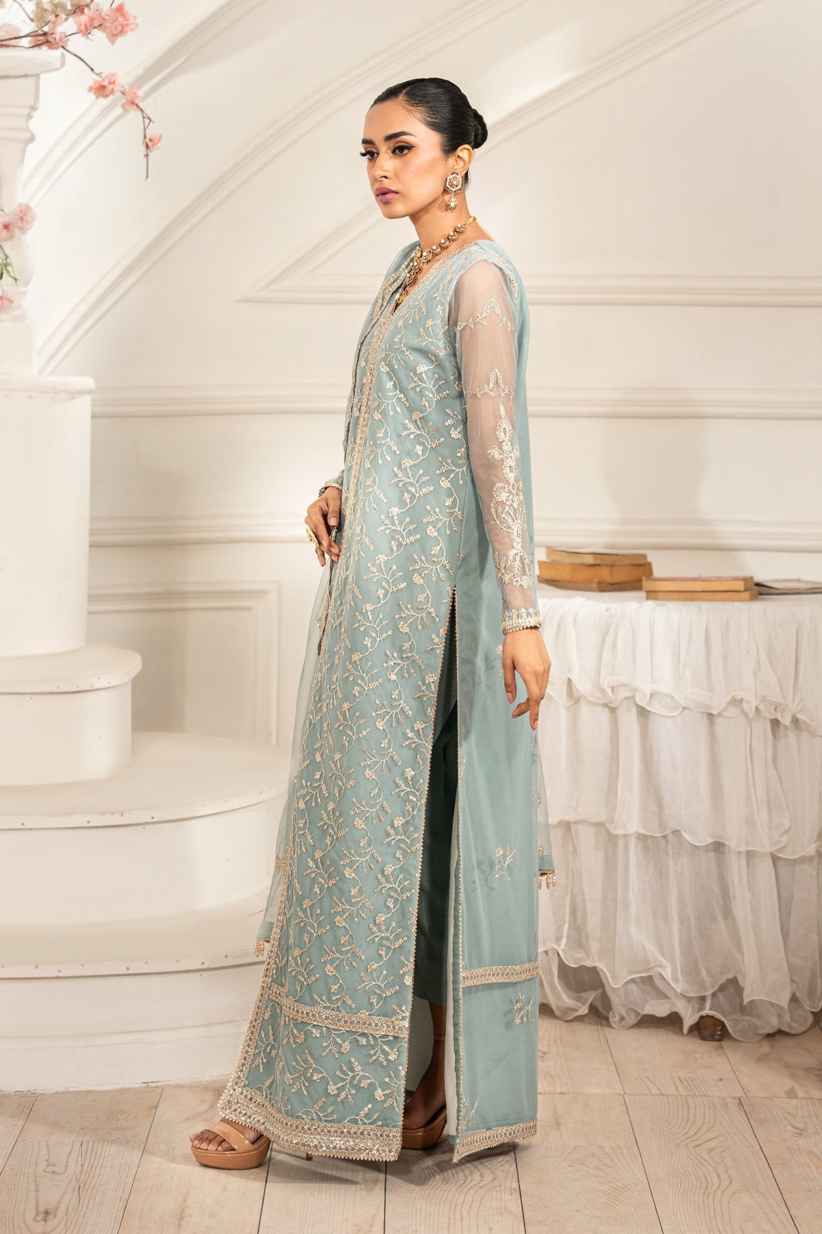 Zarif | Formal Edit 25 | ZFE-01 LYDIA -  Zarif Ladies Clothes - Original Designer Dress - House of Maryam