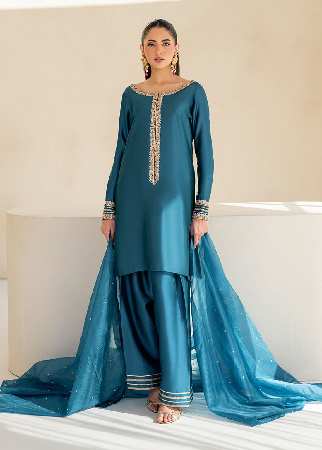Dastoor | Maahi Luxury Pret 25 | ELISA -  Dastoor Ladies Clothes -  House of Maryam
