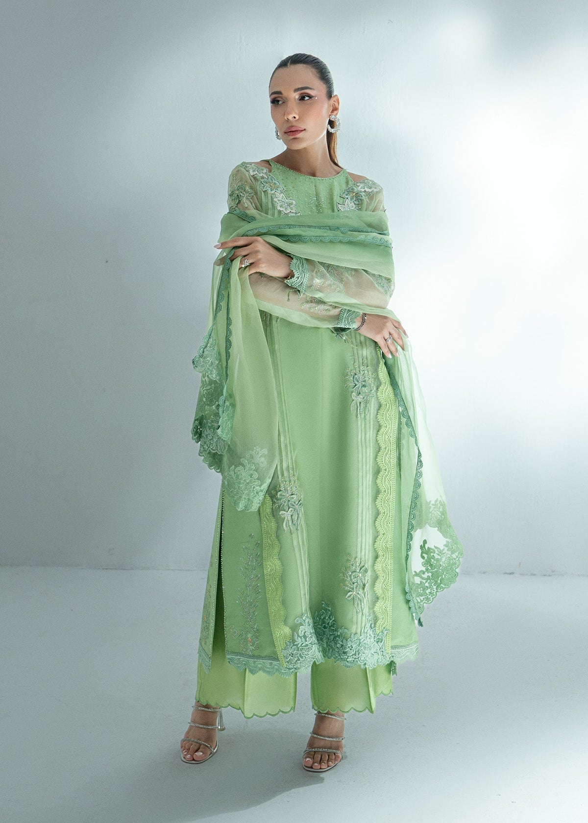 Umsha | Soiree De Rose | Twilight Garden -  Umsha Ladies Clothes - Original Designer Dress - House of Maryam