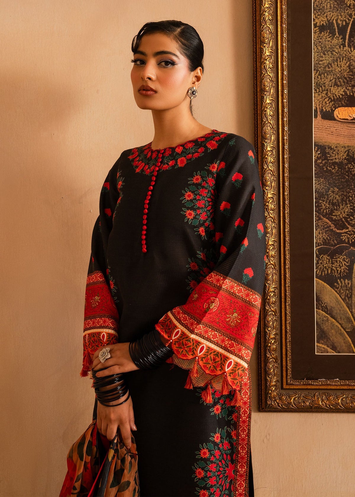 Maria Osama Khan | Retro Lawn 25 | Raila -  Maria Osama Khan Ladies Clothes - Original Designer Dress - House of Maryam