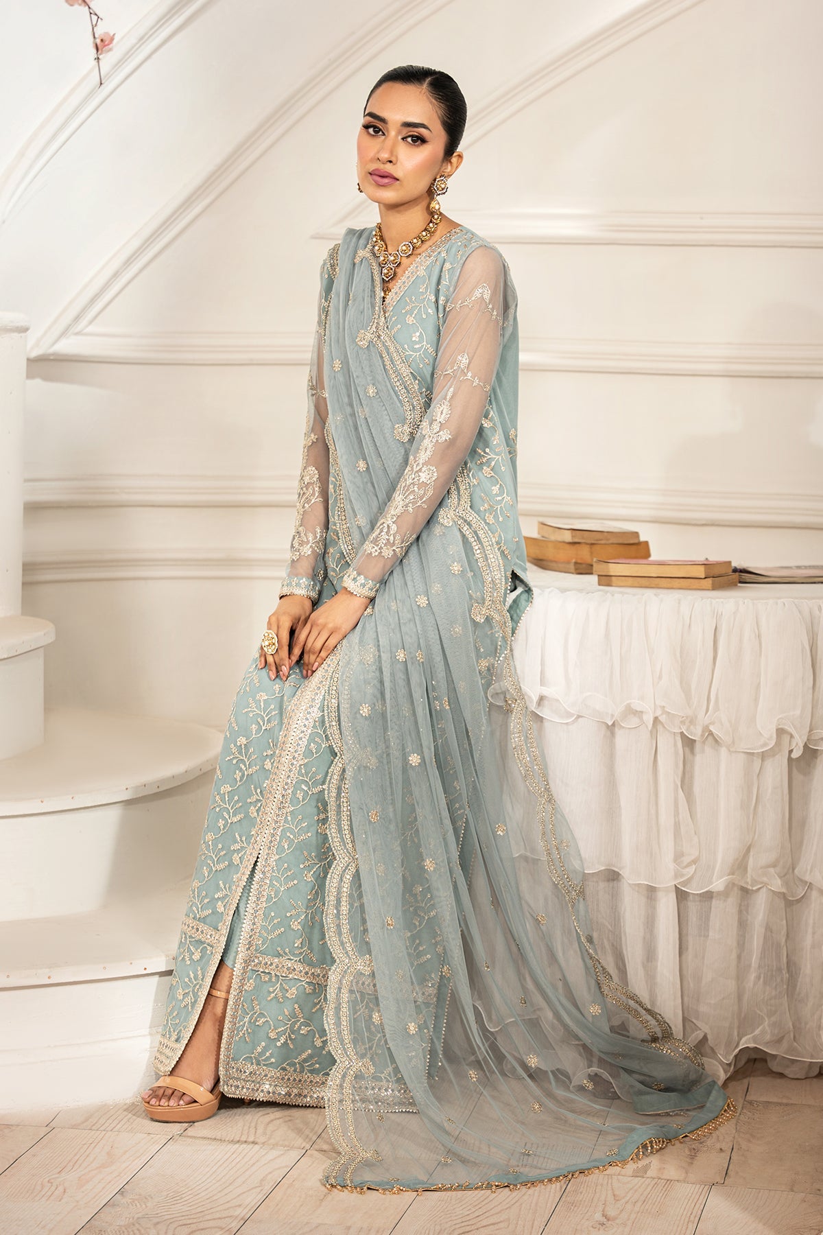 Zarif | Formal Edit 25 | ZFE-01 LYDIA -  Zarif Ladies Clothes - Original Designer Dress - House of Maryam
