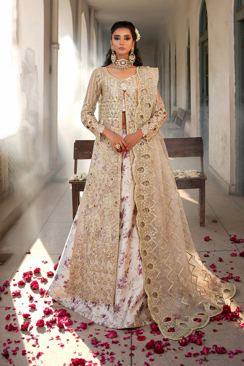 Maryams | Zeenat Luxury Formals | White Orchid - Z-01 -  Maryams Ladies Clothes - Original Designer Dress - House of Maryam