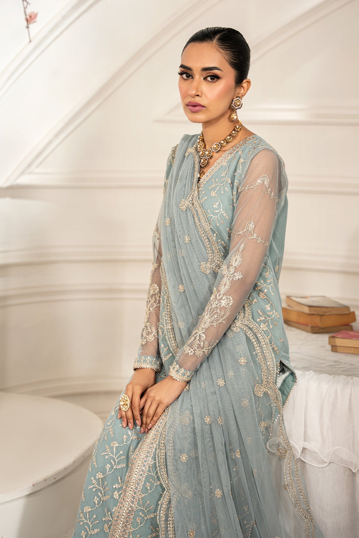 Zarif | Formal Edit 25 | ZFE-01 LYDIA -  Zarif Ladies Clothes - Original Designer Dress - House of Maryam