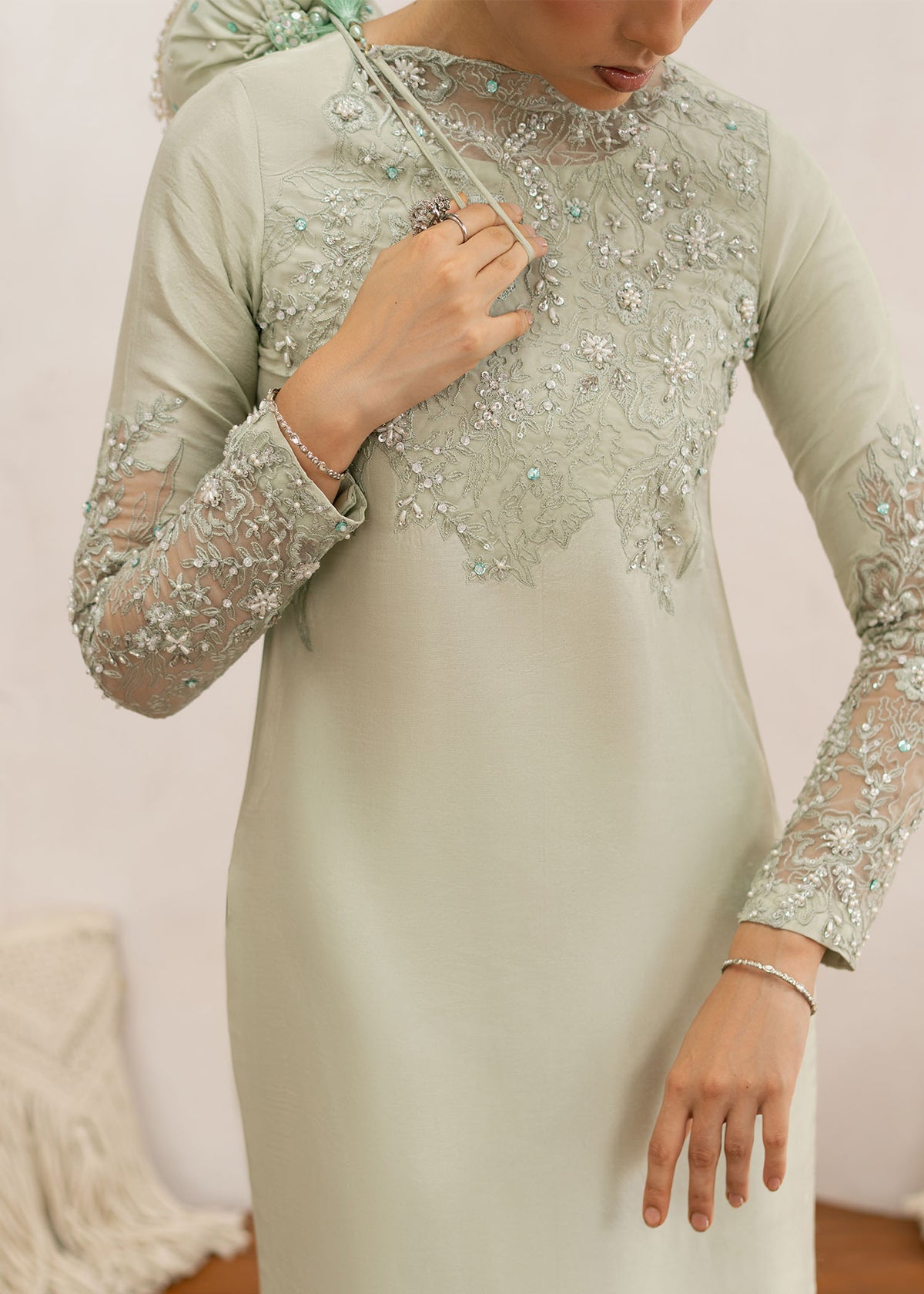 Dastoor | Rania Luxury Pret 25 | Daphne -  Dastoor Ladies Clothes - Original Designer Dress - House of Maryam