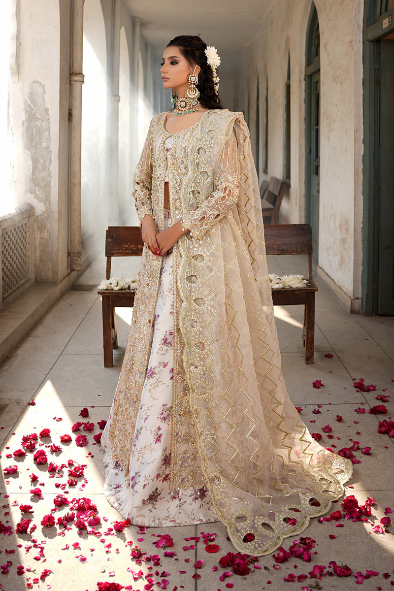 Maryams | Zeenat Luxury Formals | White Orchid - Z-01 -  Maryams Ladies Clothes - Original Designer Dress - House of Maryam