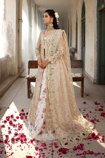 Maryams | Zeenat Luxury Formals | White Orchid - Z-01 -  Maryams Ladies Clothes - Original Designer Dress - House of Maryam