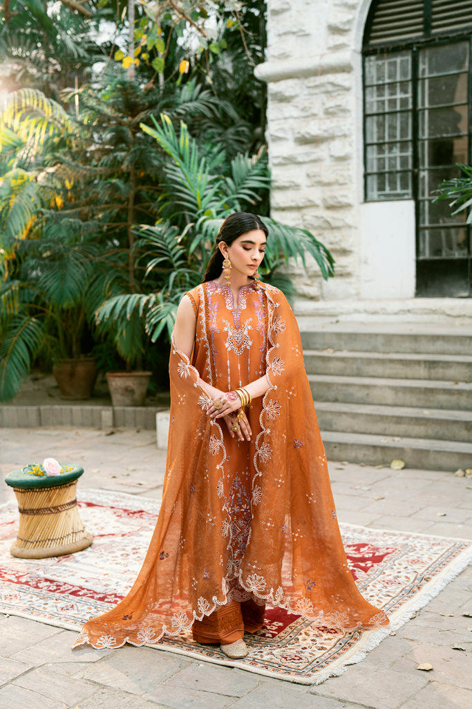 Florent | Eid Edits Luxury Lawn | FEE-6A -  Florent Ladies Clothes - Original Designer Dress - House of Maryam
