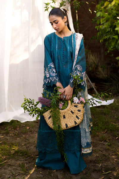 Neeshay | Summer Lines Printkari | LAGOON -  Neeshay Luxury - Original Designer Dress - House of Maryam