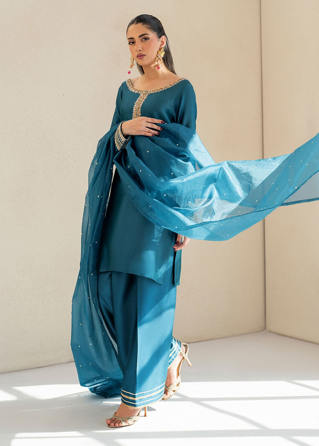 Dastoor | Maahi Luxury Pret 25 | ELISA -  Dastoor Ladies Clothes -  House of Maryam
