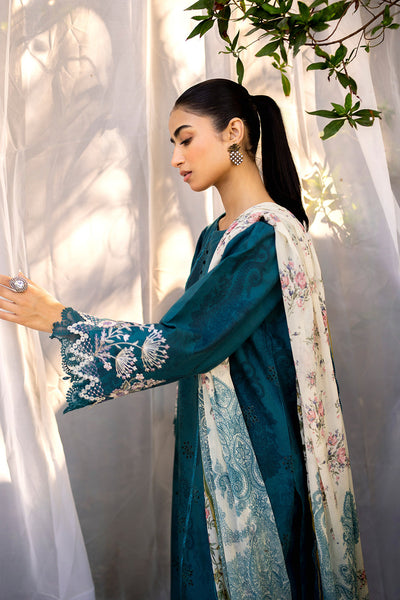 Neeshay | Summer Lines Printkari | LAGOON -  Neeshay Luxury - Original Designer Dress - House of Maryam