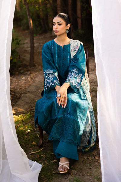 Neeshay | Summer Lines Printkari | LAGOON -  Neeshay Luxury - Original Designer Dress - House of Maryam