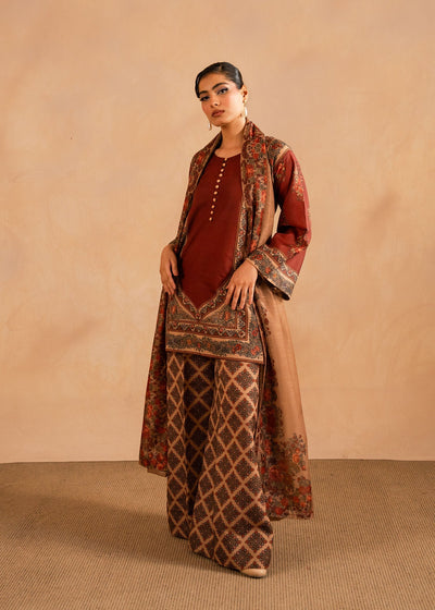 Maria Osama Khan | Retro Lawn 25 | Berra -  Maria Osama Khan Ladies Clothes - Original Designer Dress - House of Maryam