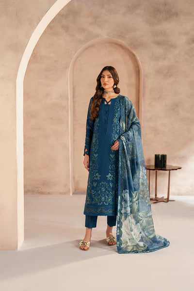 Zarif | Summer Lawn 25 | UNST-LWN-03 MEHMER -  Zarif Ladies Clothes - Original Designer Dress - House of Maryam