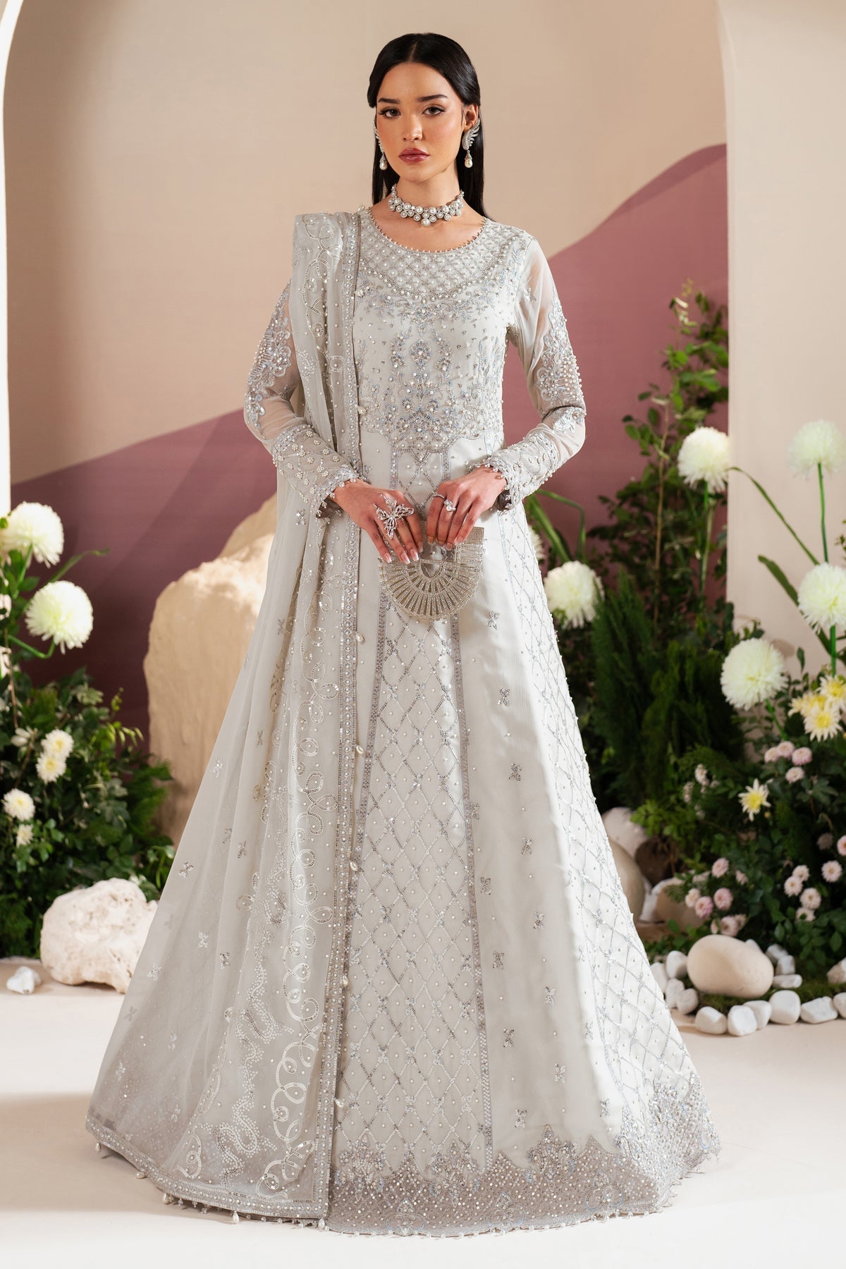 Alizeh | Handcrafted Eid Edit 25 | AF-HM-4032-Musk -  Alizeh Ladies Clothes -  House of Maryam
