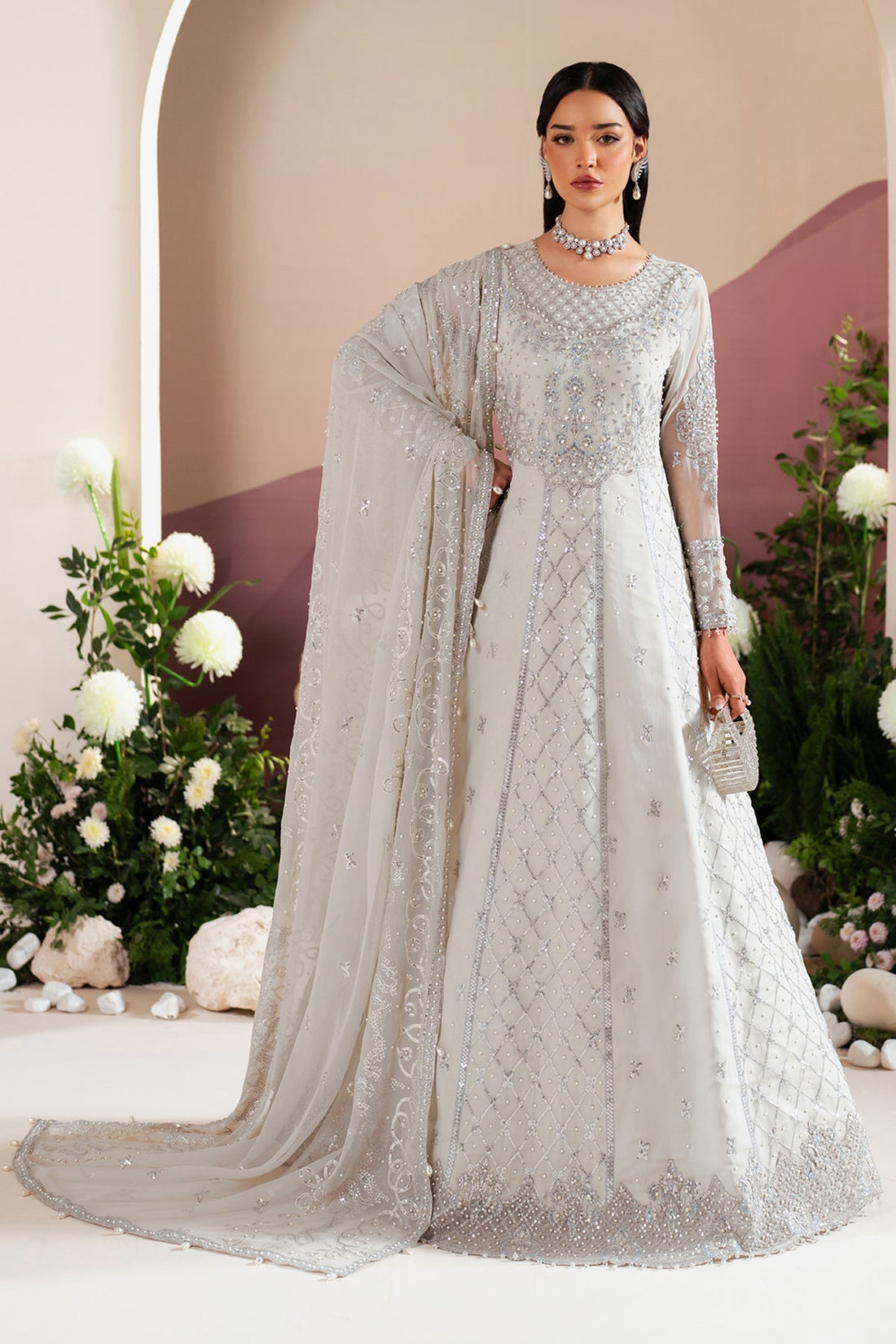 Alizeh | Handcrafted Eid Edit 25 | AF-HM-4032-Musk -  Alizeh Ladies Clothes -  House of Maryam