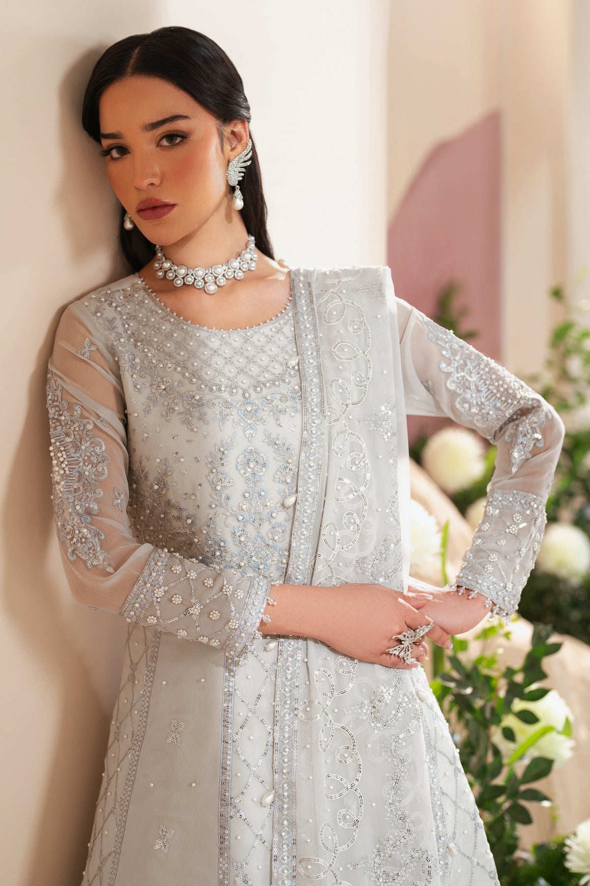 Alizeh | Handcrafted Eid Edit 25 | AF-HM-4032-Musk -  Alizeh Ladies Clothes -  House of Maryam
