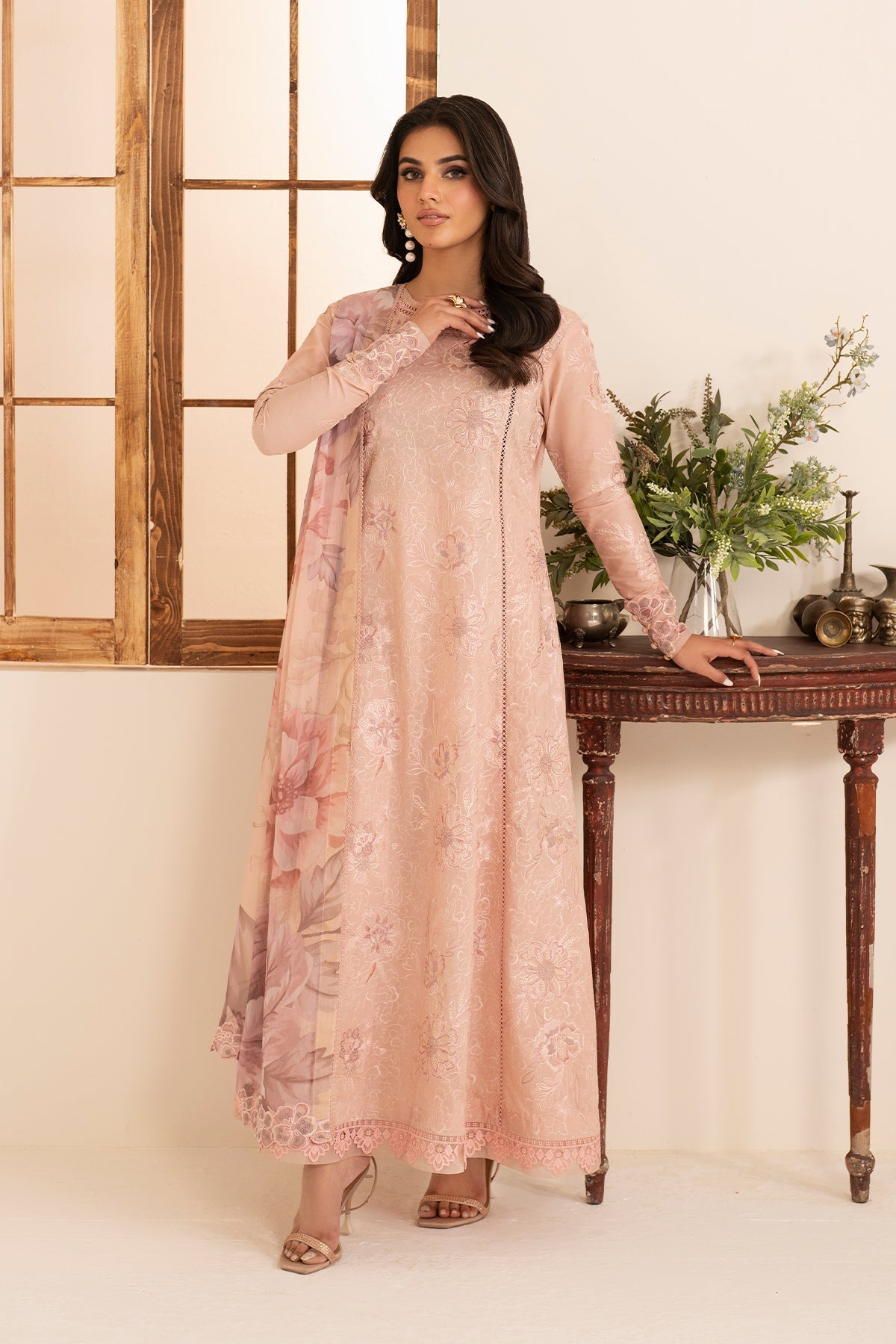 Zarif | Lamhay Luxury Eid Lawn 25 | 10 AREEBAH -  Zarif Ladies Clothes - Original Designer Dress - House of Maryam