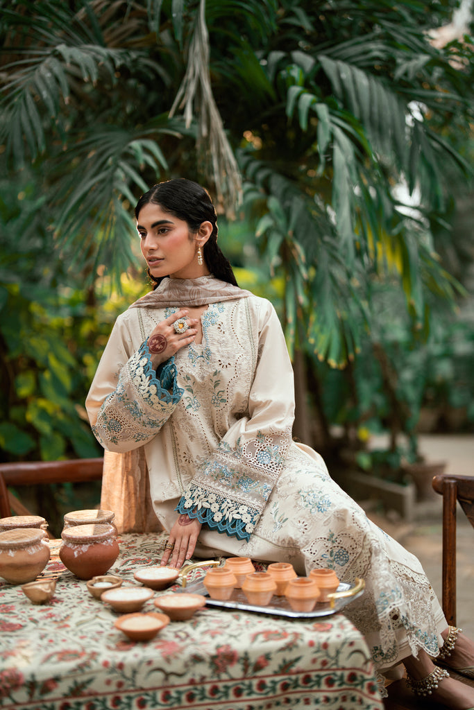 Florent | Eid Edits Luxury Lawn | FEE-4B -  Florent Ladies Clothes - Original Designer Dress - House of Maryam
