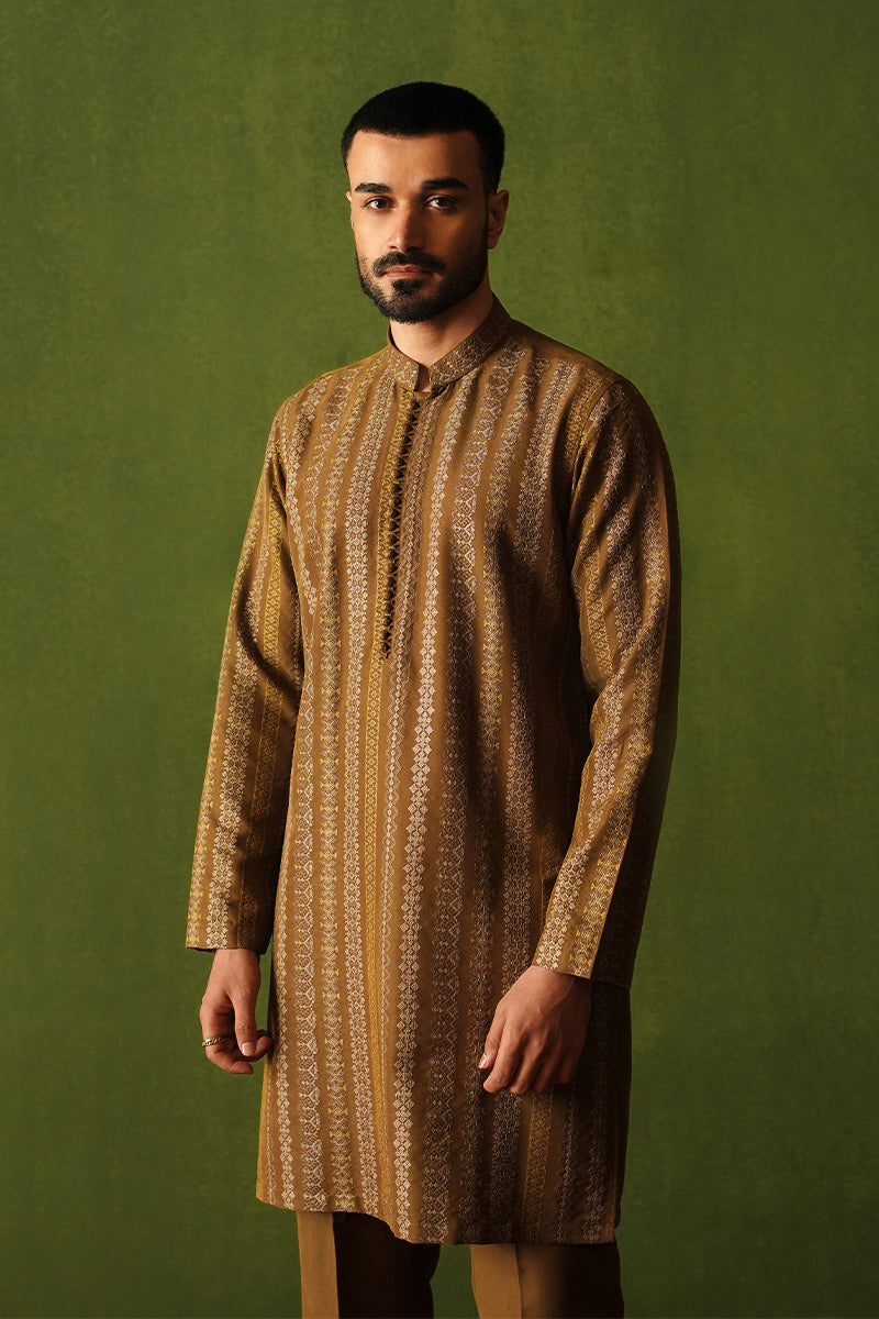 Republic By Omar Farooq | Bandhgala Suit | "Usher" Bandhgala Jacket -  Republic by Omar Farooq Bandhgala Suit - Original Designer Dress - House of Maryam