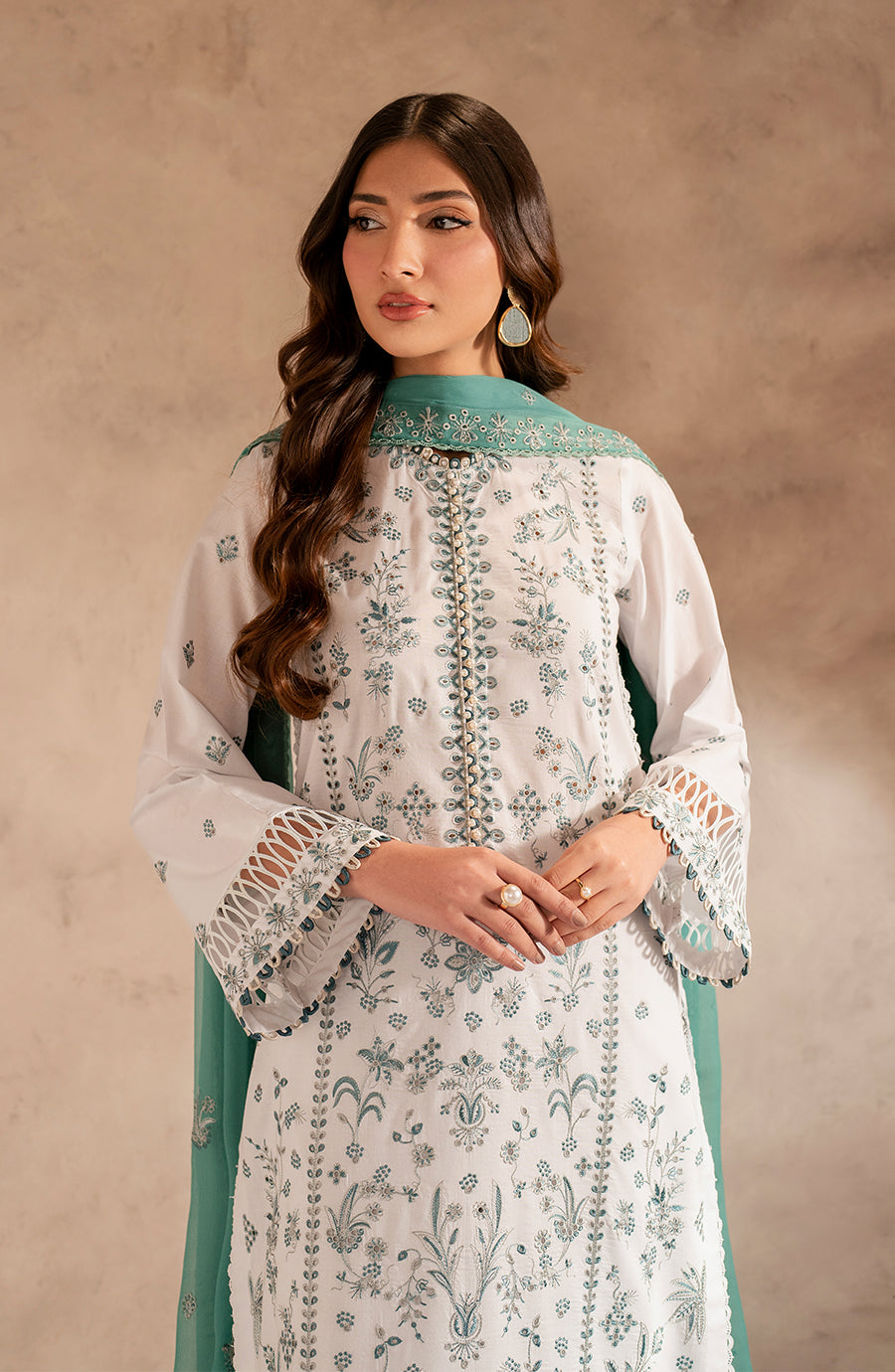Zarif | Summer Lawn 25 | UNST-LWN-05 SEMIL -  Zarif Ladies Clothes - Original Designer Dress - House of Maryam