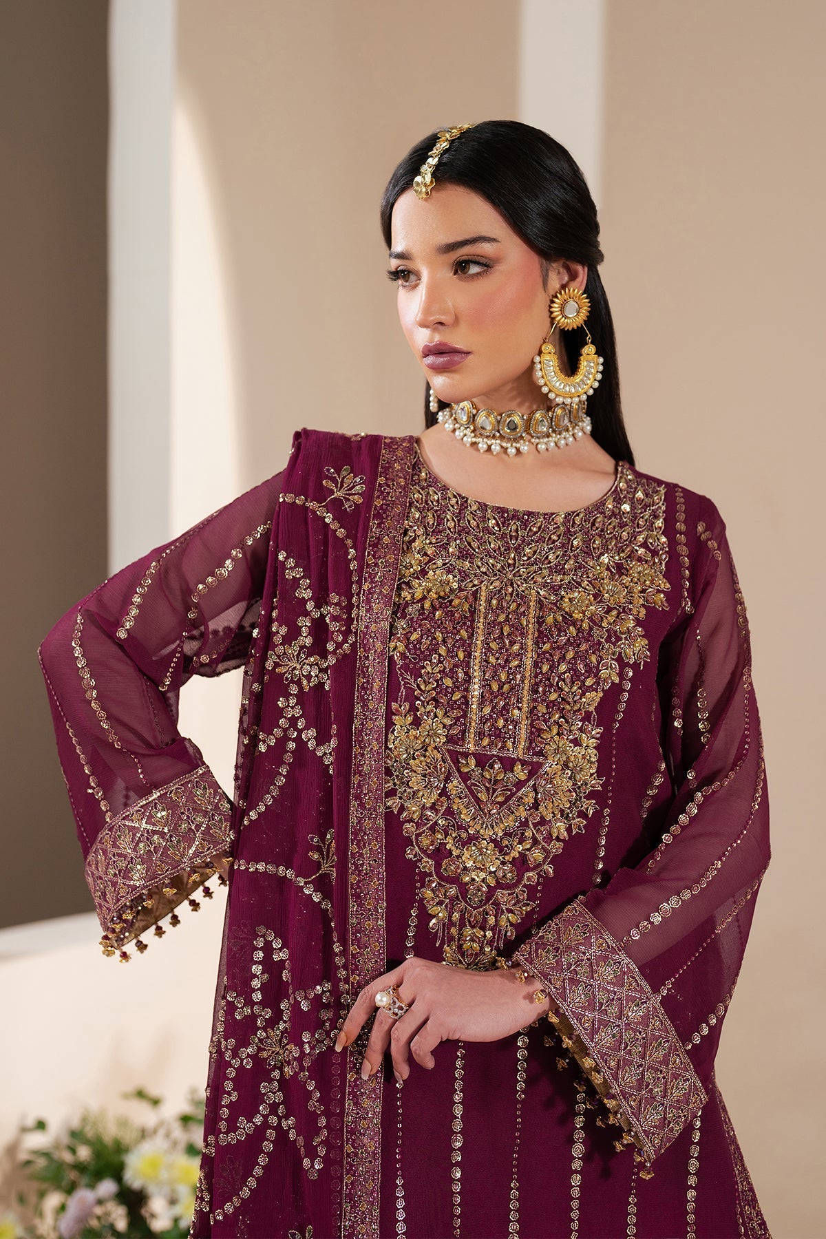 Alizeh | Handcrafted Eid Edit 25 | AF-HM-4034-Dusk -  Alizeh Ladies Clothes - Original Designer Dress - House of Maryam