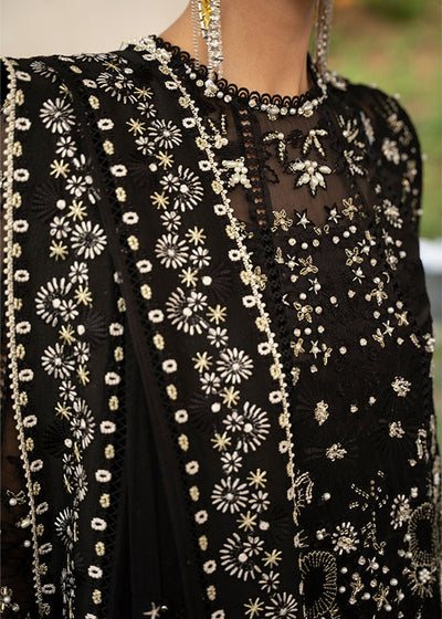 Suffuse Aliyyah black and off white organza shirt and sharara, photo 4