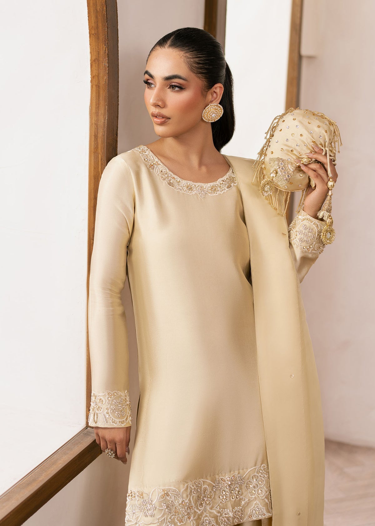 Dastoor | Rania Luxury Pret 25 | Eluna -  Dastoor Ladies Clothes - Original Designer Dress - House of Maryam