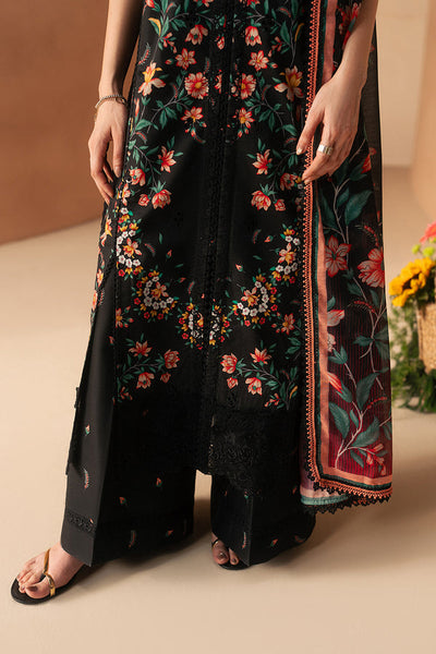 Afrozeh Nightlure black embroidered lawn suit, photo 3