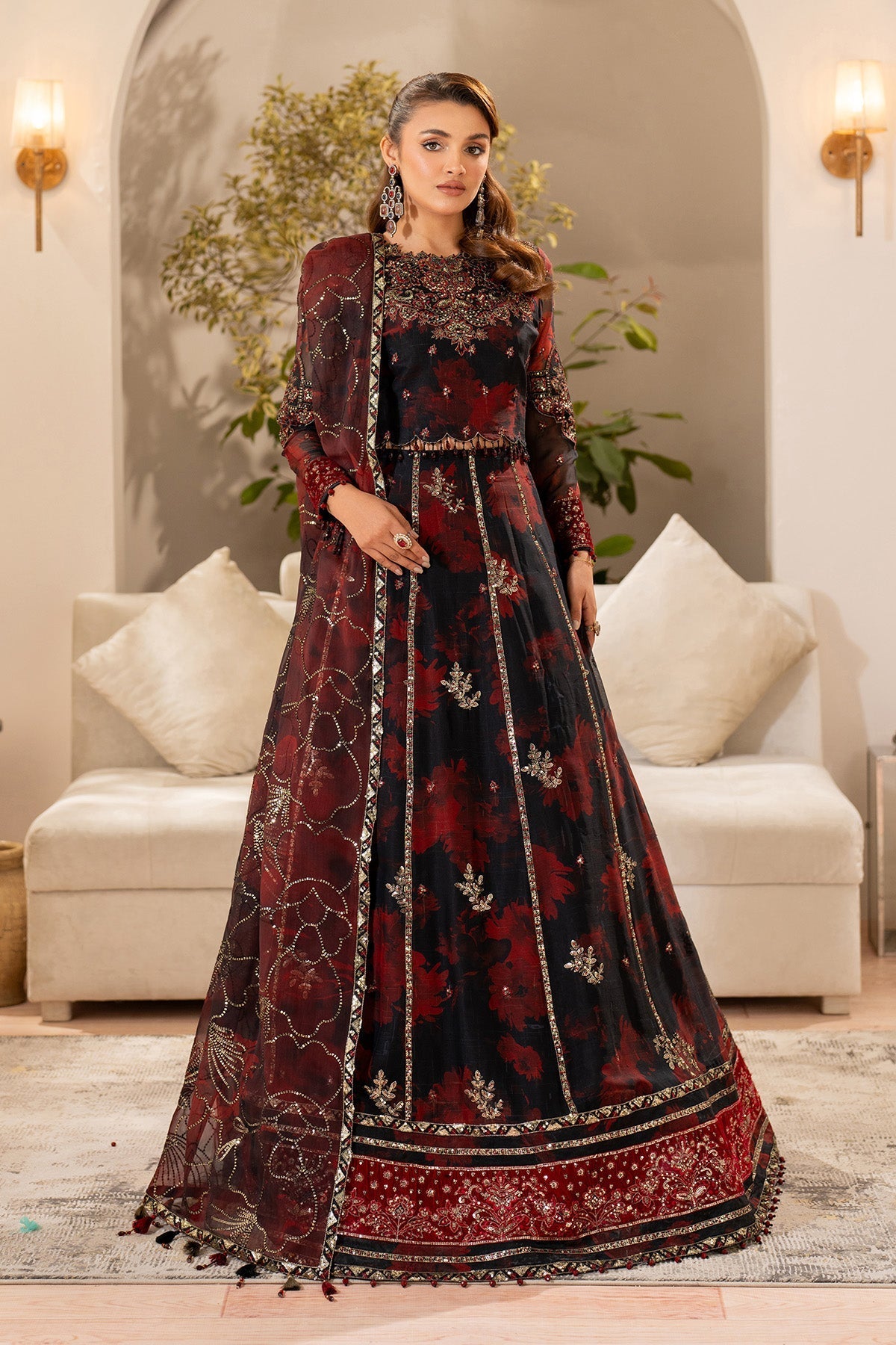 Alizeh | Fleur Chiffon |  AF-CH-2191-Talia-4