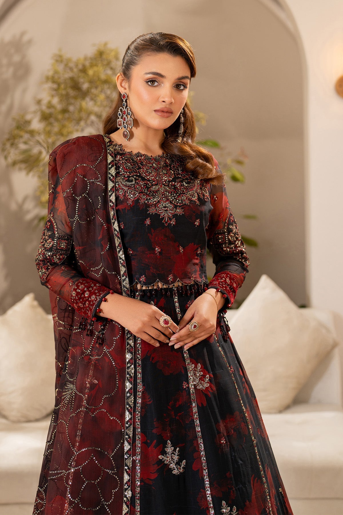 Alizeh | Fleur Chiffon |  AF-CH-2191-Talia-3