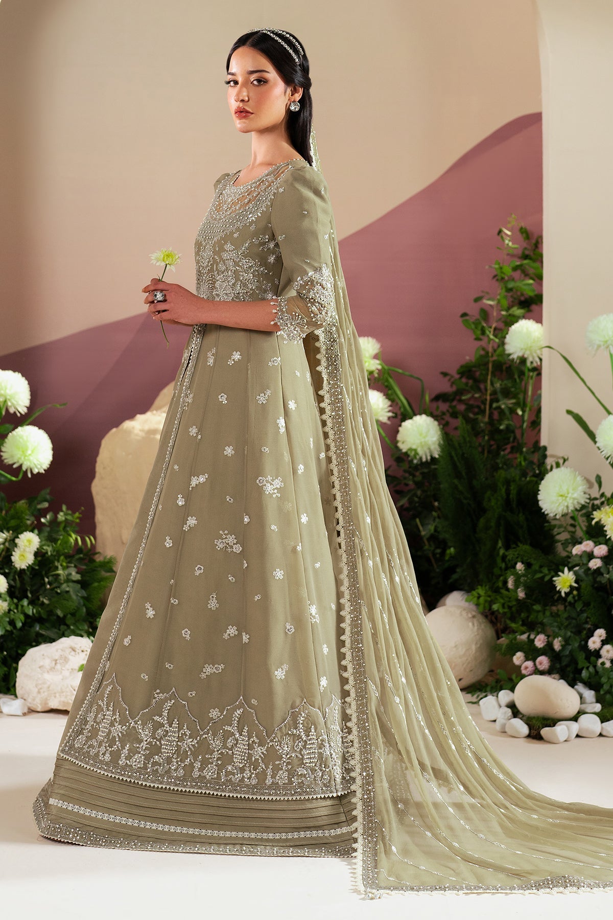 Alizeh | Handcrafted Eid Edit 25 | AF-HM-4040-Tunic -  Alizeh Ladies Clothes - Original Designer Dress - House of Maryam