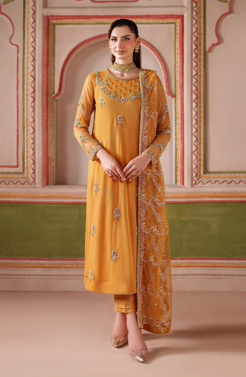 Zarif | Falesia Formals | UNST-HF-04 SOHA -  Zarif Ladies Clothes - Original Designer Dress - House of Maryam