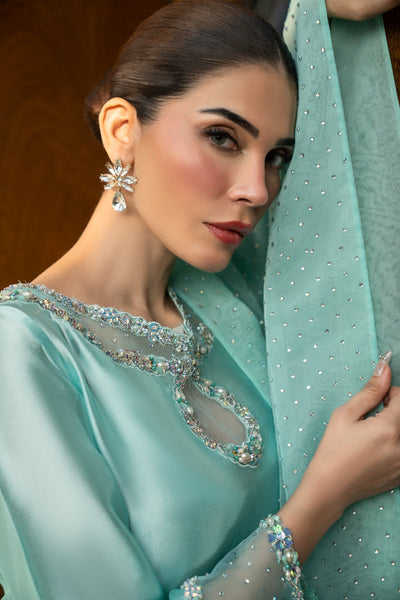 Tabyaa | Ruby Collection 25 | Aqua -  Tabyaa Ladies Clothes - Original Designer Dress - House of Maryam