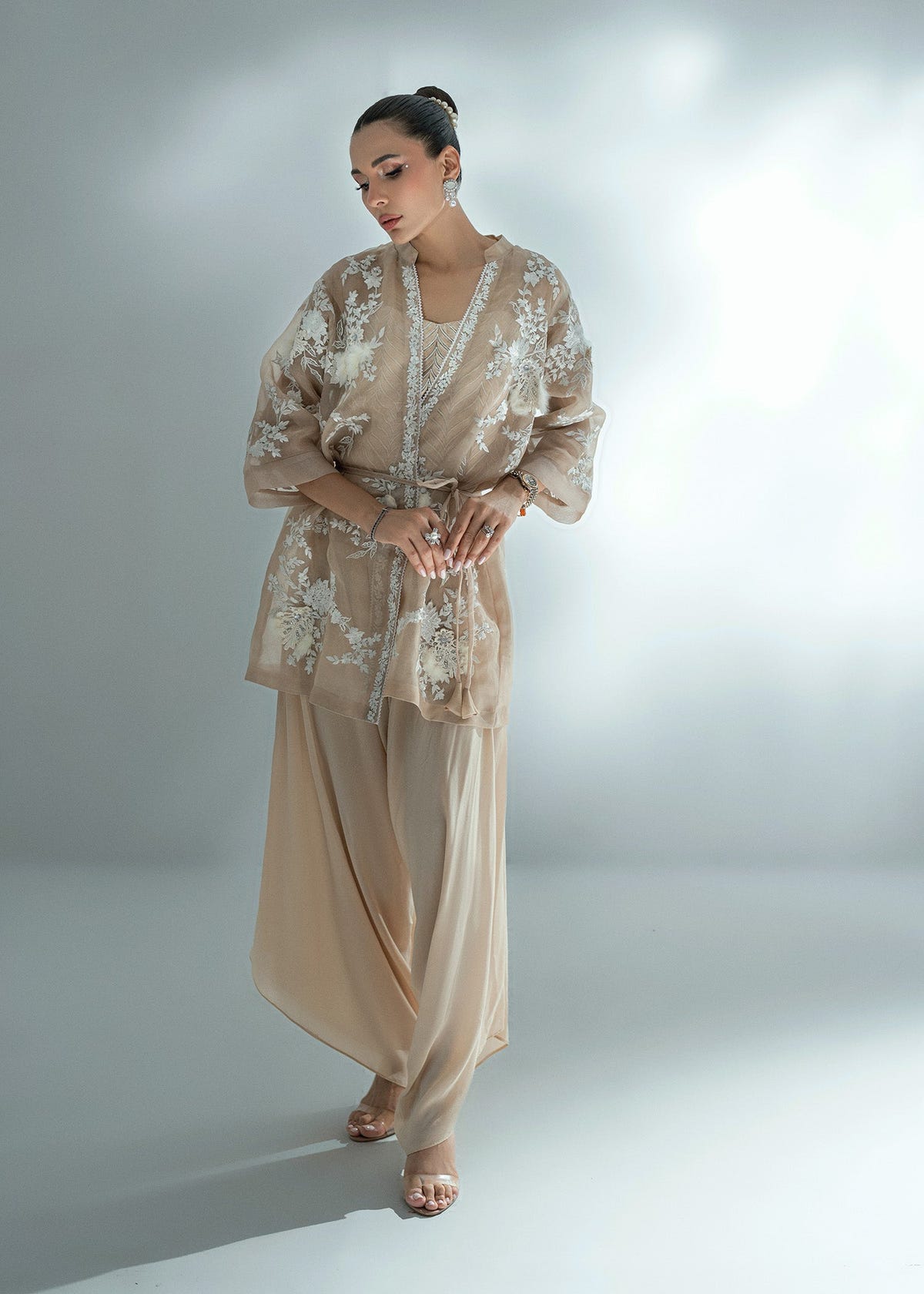Umsha | Soiree De Rose | Moon & Muse -  Umsha Ladies Clothes - Original Designer Dress - House of Maryam