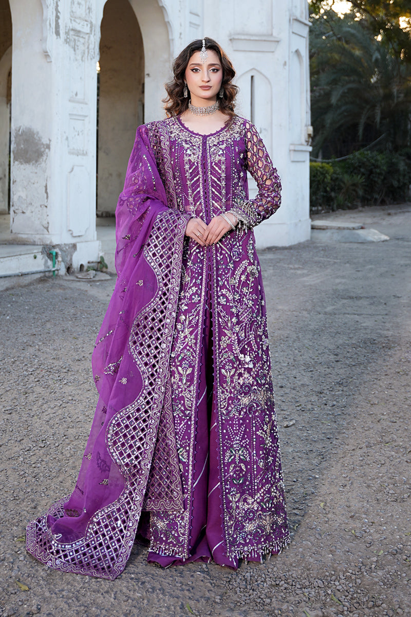 Maryams | Zeenat Luxury Formals | Crimson Bloom - Z-02 -  Maryams Ladies Clothes - Original Designer Dress - House of Maryam