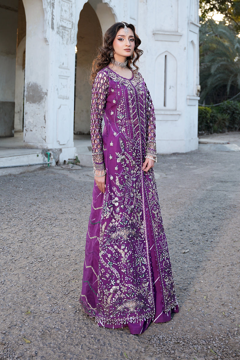 Maryams | Zeenat Luxury Formals | Crimson Bloom - Z-02 -  Maryams Ladies Clothes - Original Designer Dress - House of Maryam