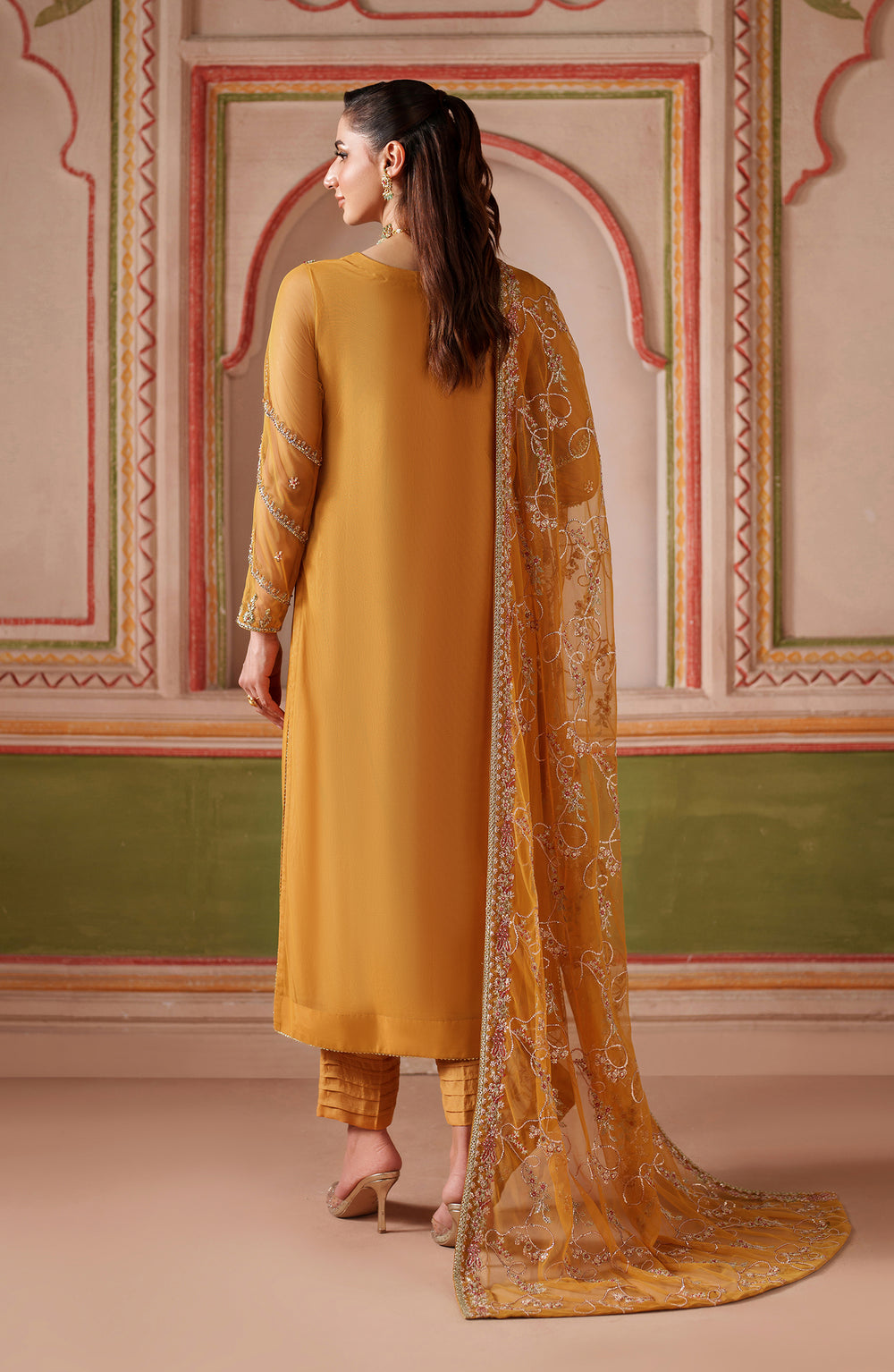Zarif | Falesia Formals | UNST-HF-04 SOHA -  Zarif Ladies Clothes - Original Designer Dress - House of Maryam