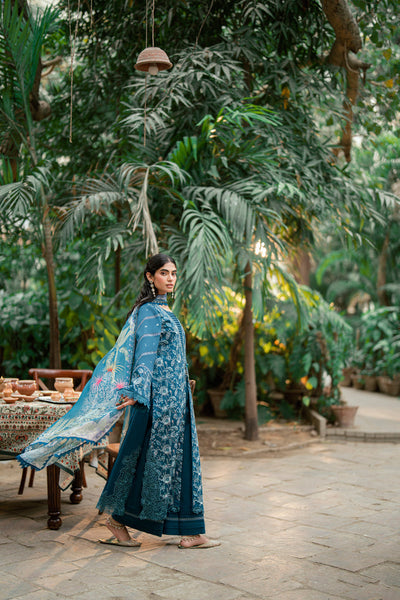 Florent | Eid Edits Luxury Lawn | FEE-3B -  Florent Ladies Clothes - Original Designer Dress - House of Maryam