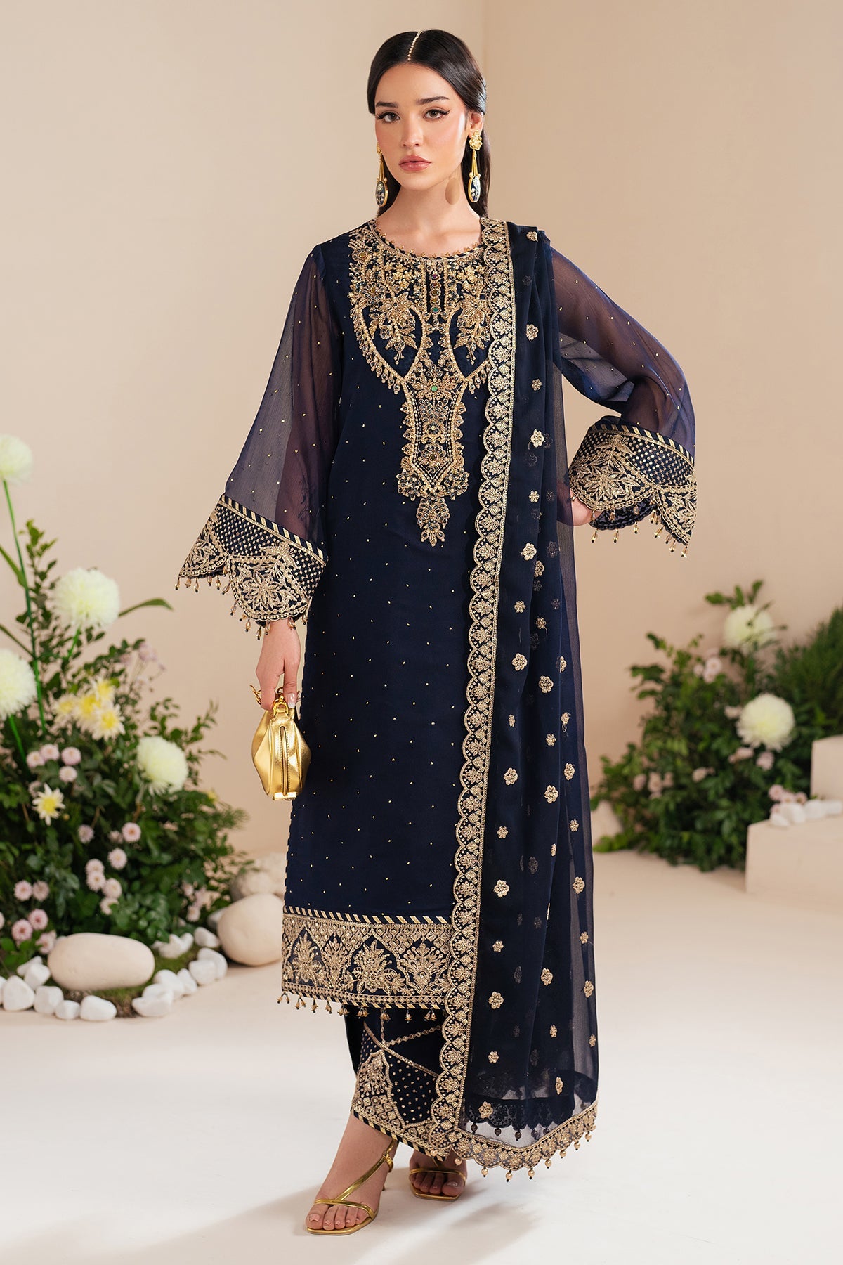 Alizeh | Handcrafted Eid Edit 25 | AF-HM-4037-Erina -  Alizeh Ladies Clothes - Original Designer Dress - House of Maryam