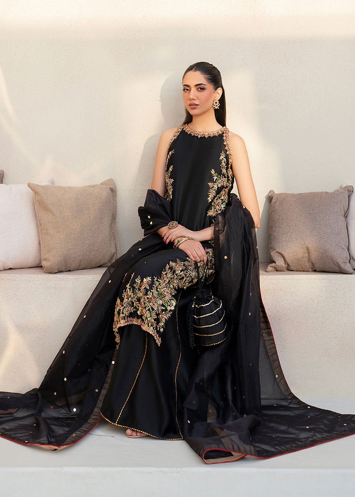 Dastoor | Maahi Luxury Pret 25 | Liyana -  Dastoor Ladies Clothes - Original Designer Dress - House of Maryam