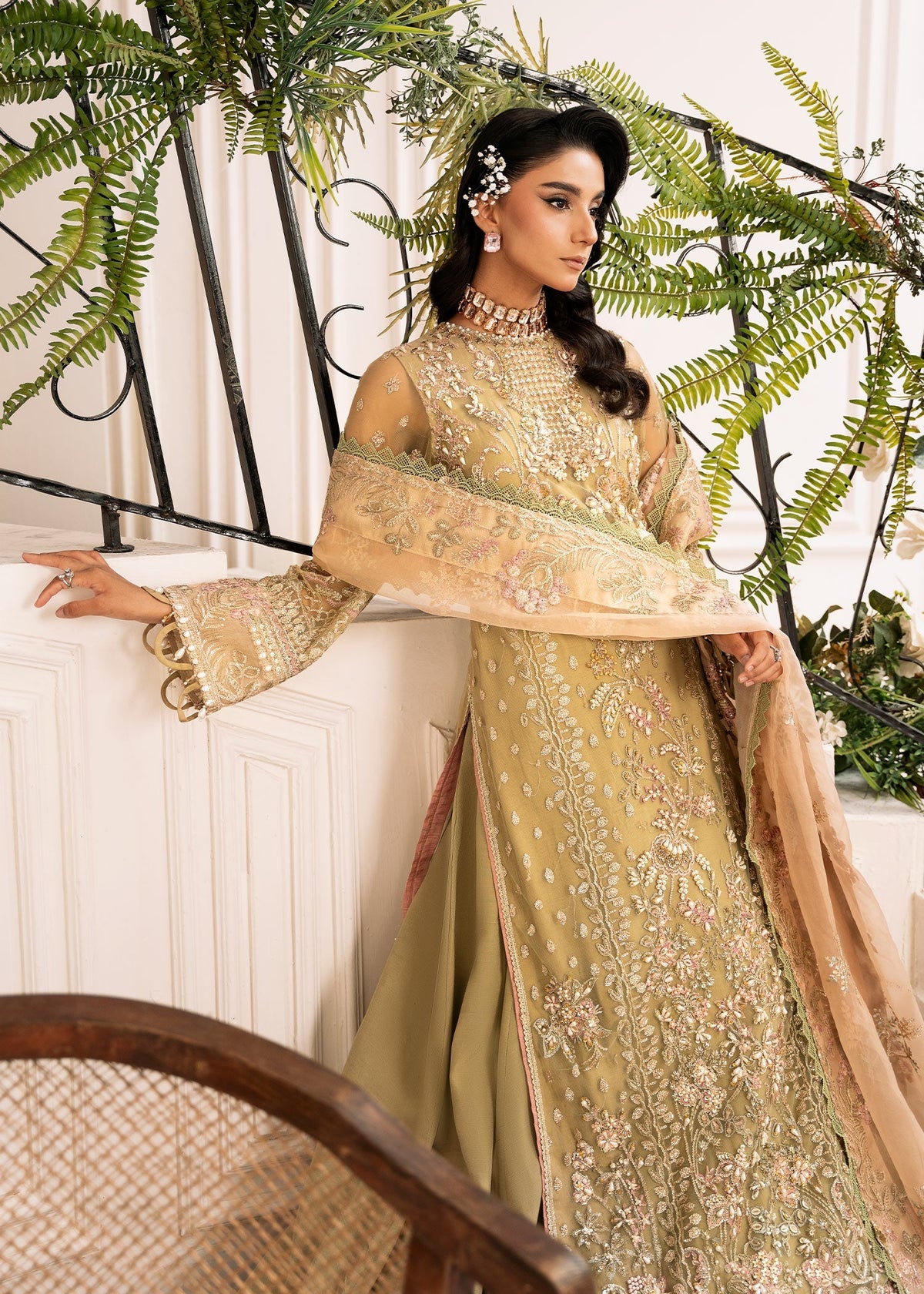Inayat | Festive Formals | BREWING-MATCHA, image 8