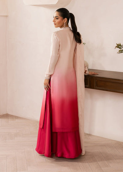 Dastoor | Rania Luxury Pret 25 | Coral -  Dastoor Ladies Clothes - Original Designer Dress - House of Maryam