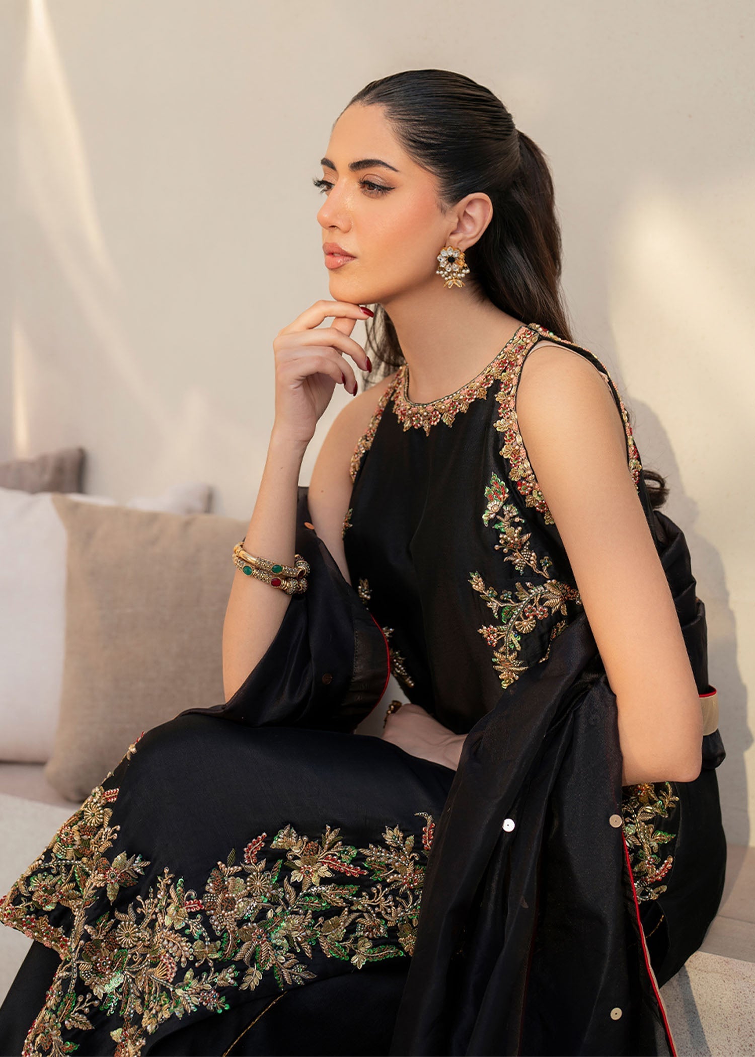 Dastoor | Maahi Luxury Pret 25 | Liyana -  Dastoor Ladies Clothes -  House of Maryam