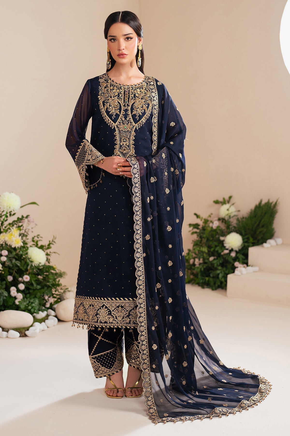 Alizeh | Handcrafted Eid Edit 25 | AF-HM-4037-Erina -  Alizeh Ladies Clothes - Original Designer Dress - House of Maryam