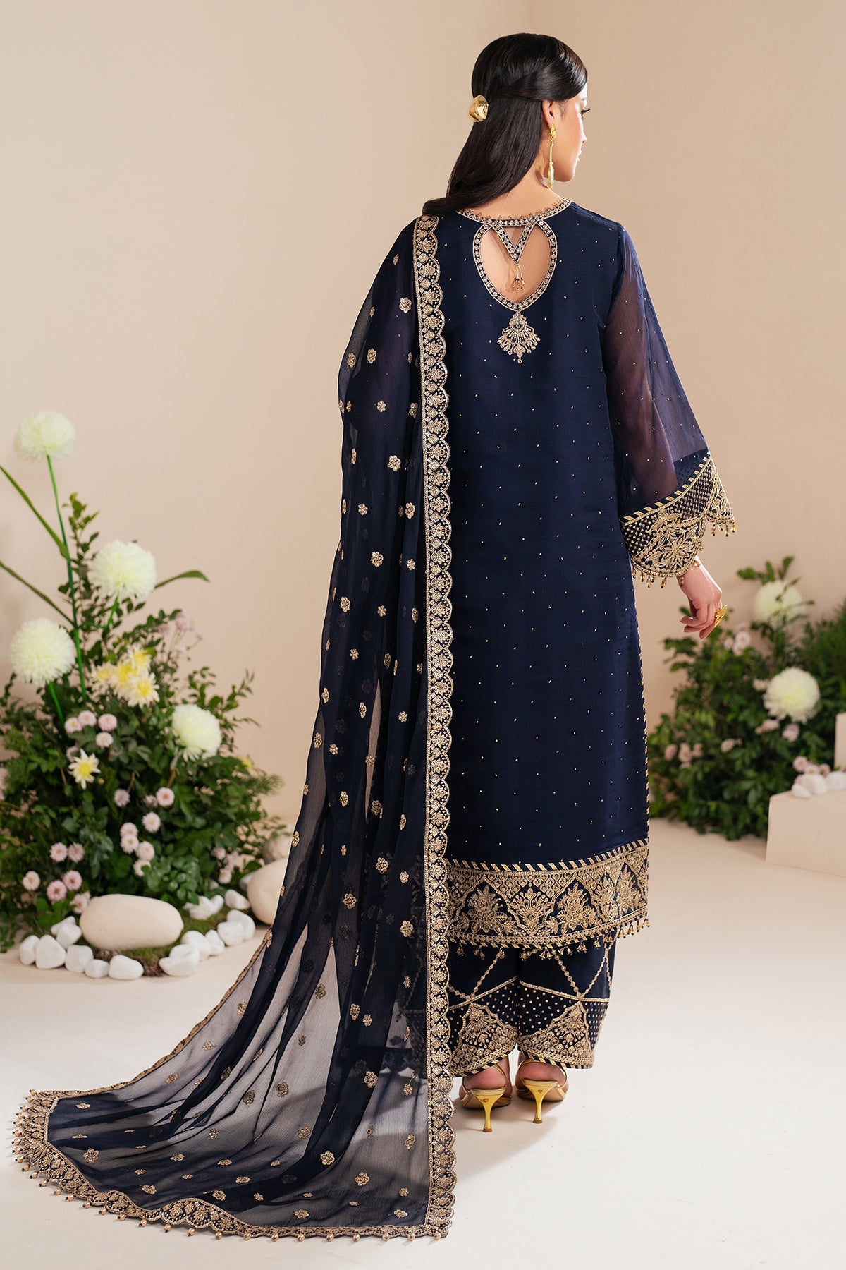 Alizeh | Handcrafted Eid Edit 25 | AF-HM-4037-Erina -  Alizeh Ladies Clothes - Original Designer Dress - House of Maryam